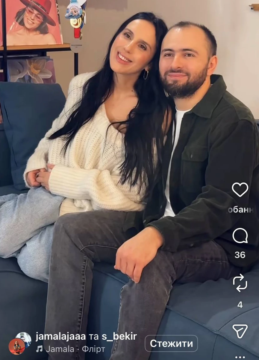 Джамала ніжним відео привітала коханого з річницею