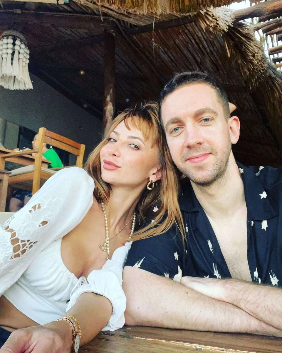 Сопонару з чоловіком Рісом