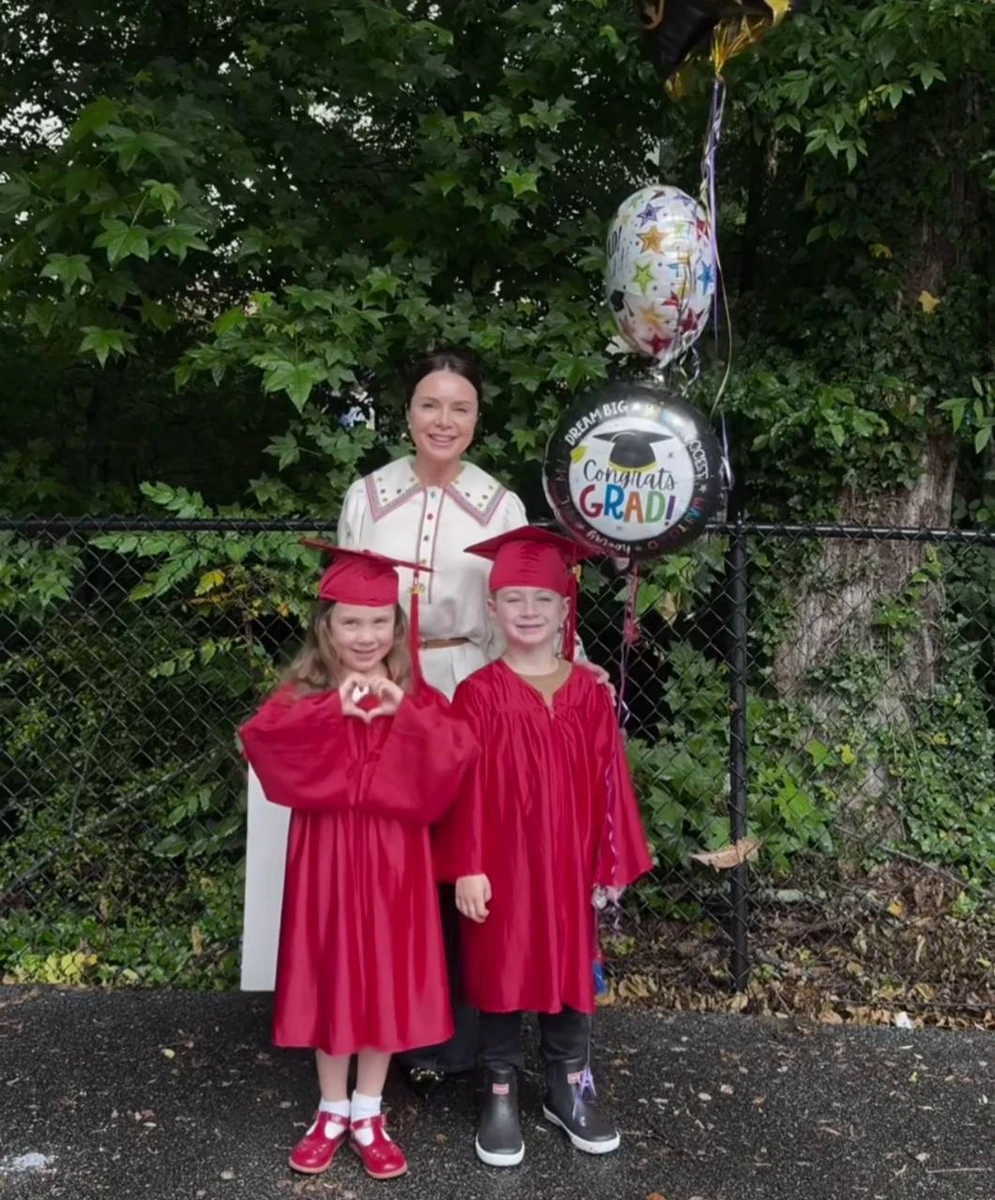 Подкопаєва з донькою