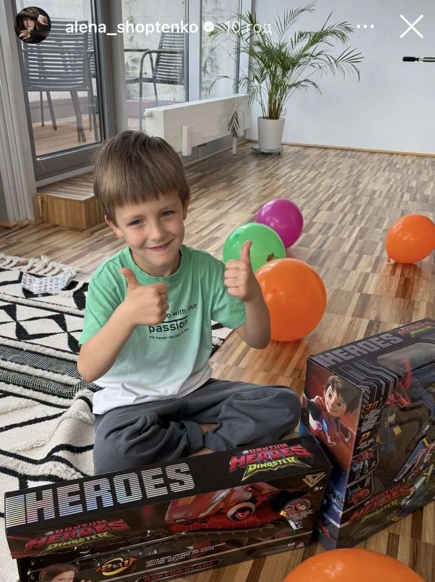 Дитина Олени Шоптенко