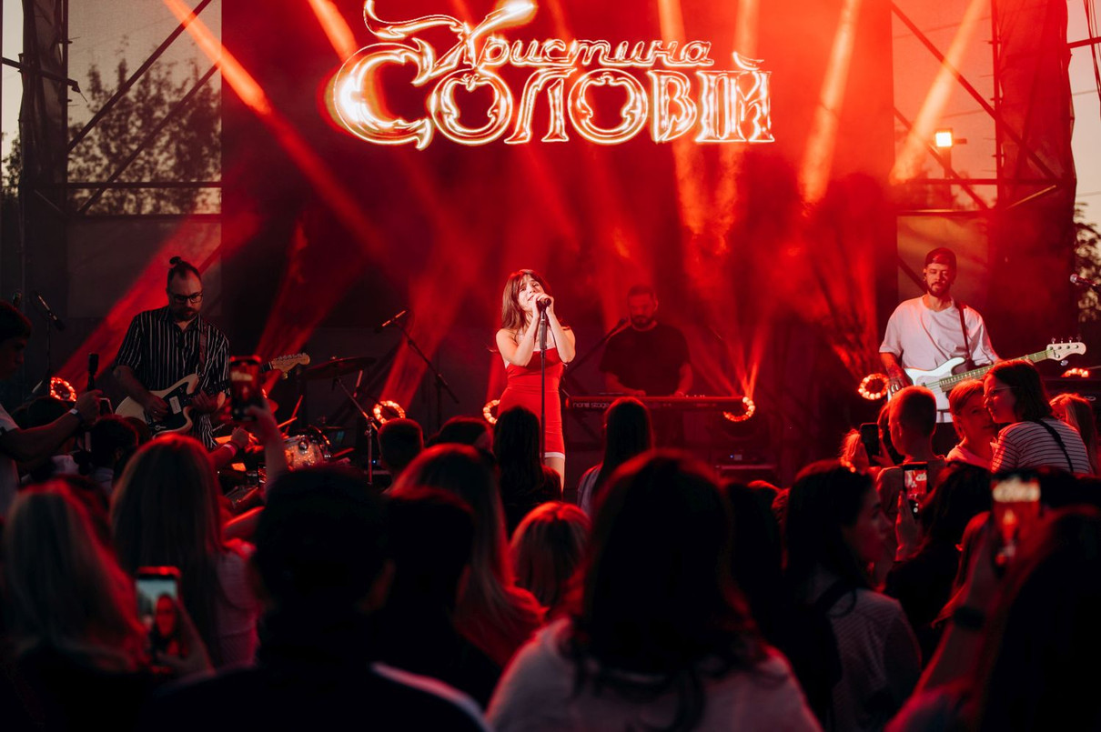 Христина Соловій не встигла доспівати свою програму через повітряну тривогу