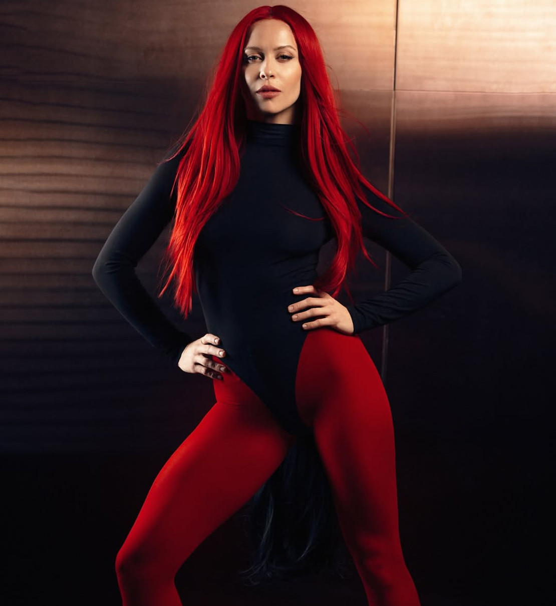 Вікторія Маремуха у боді зазнімкувала спокусливі форми