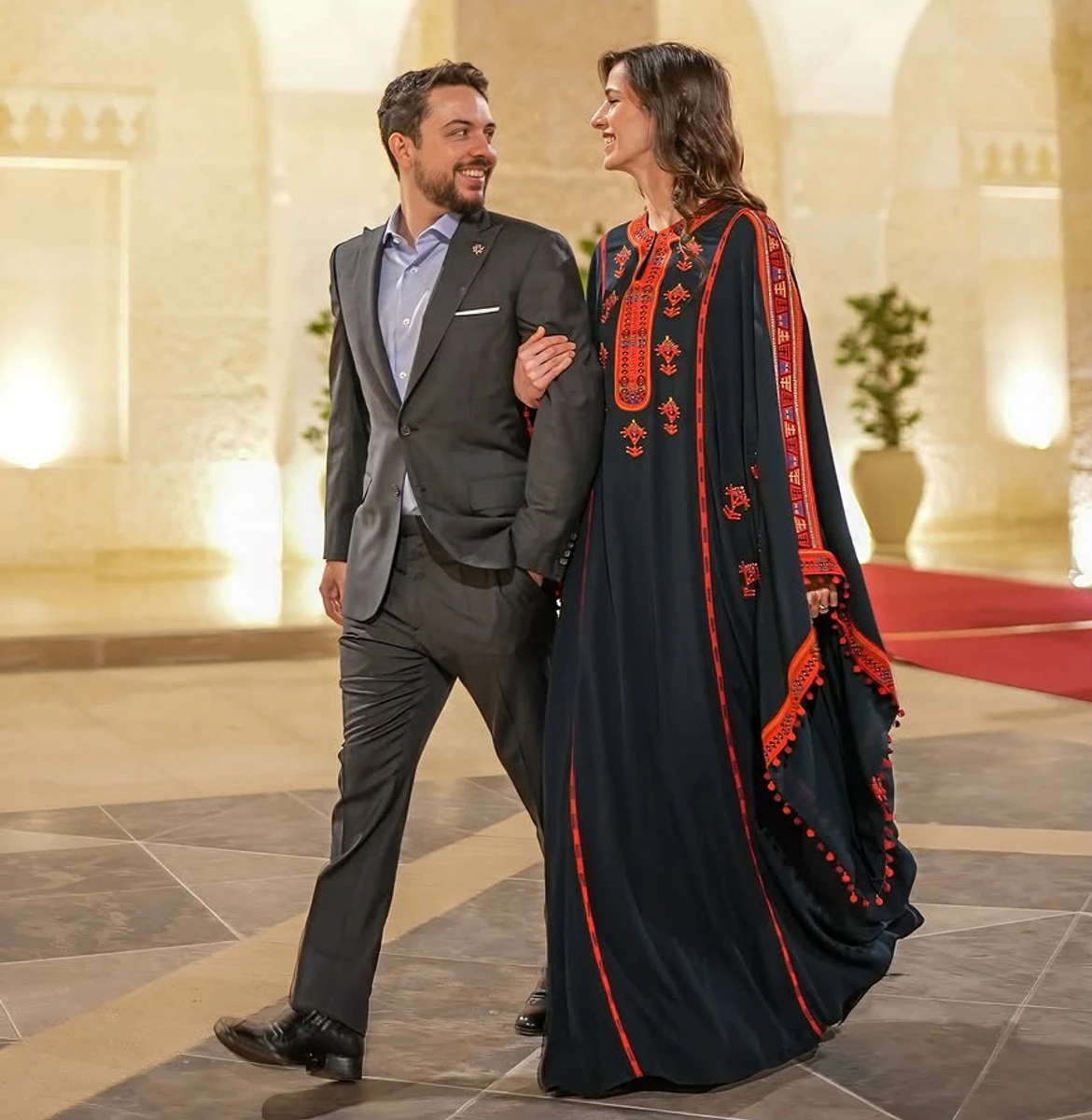 Наслідний принц Йорданії з дружиною на Рамадані