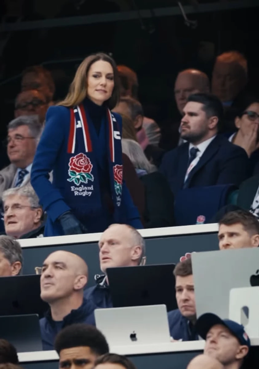 Кейт Міддлтон показалася на матчі з регбі