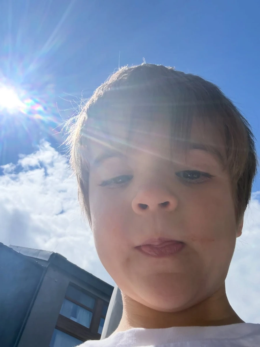 Даша Кацуріна показала миле селфі свого сина