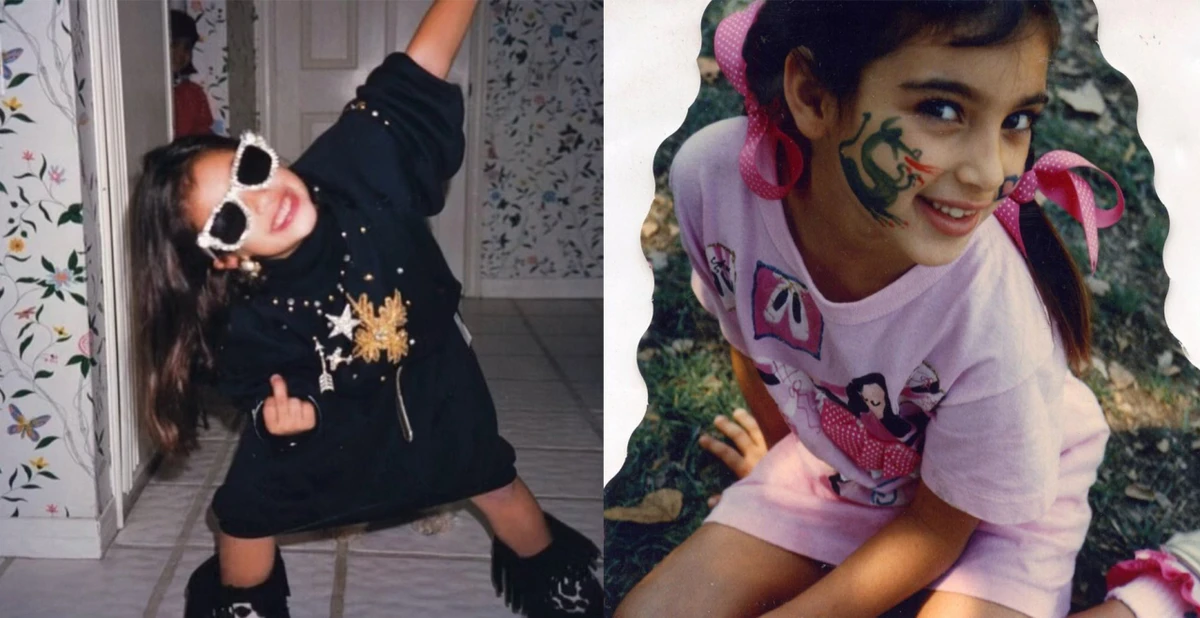 Кім Кардашян в дитинстві