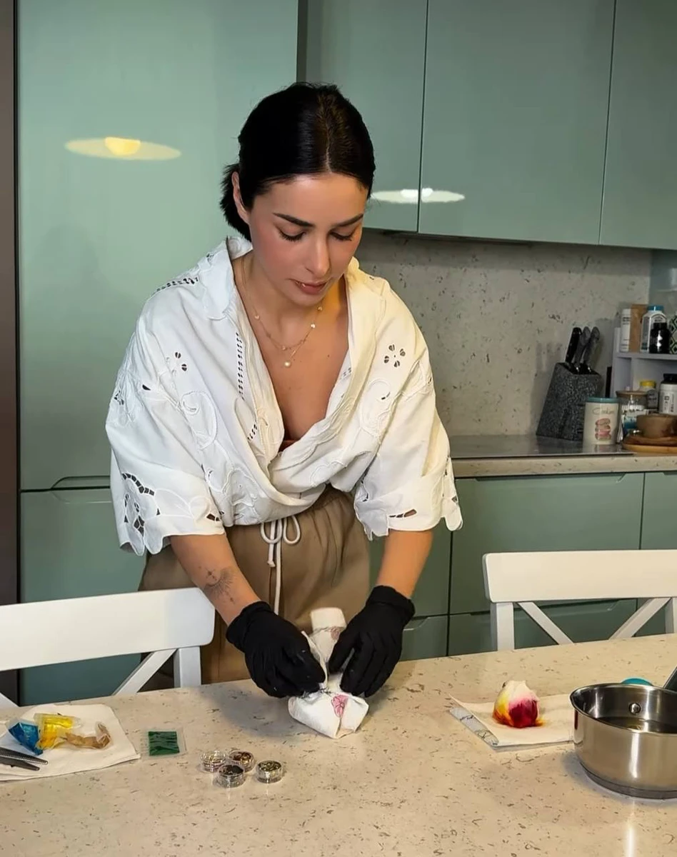 Огнєвіч показала, як пофарбувати яйця до Великодня