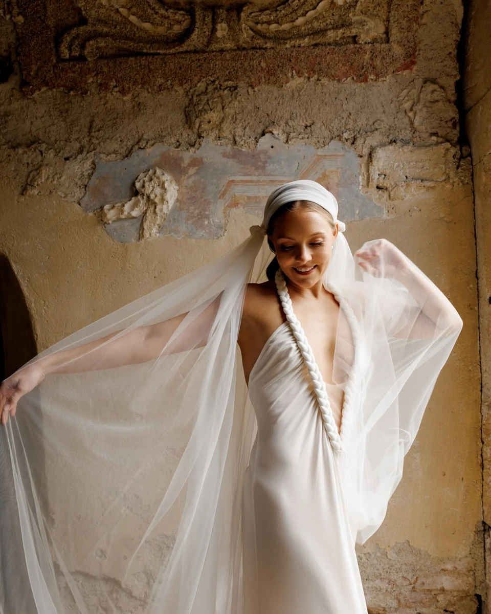 Фата і ця сукня дуже личить Шоптенко