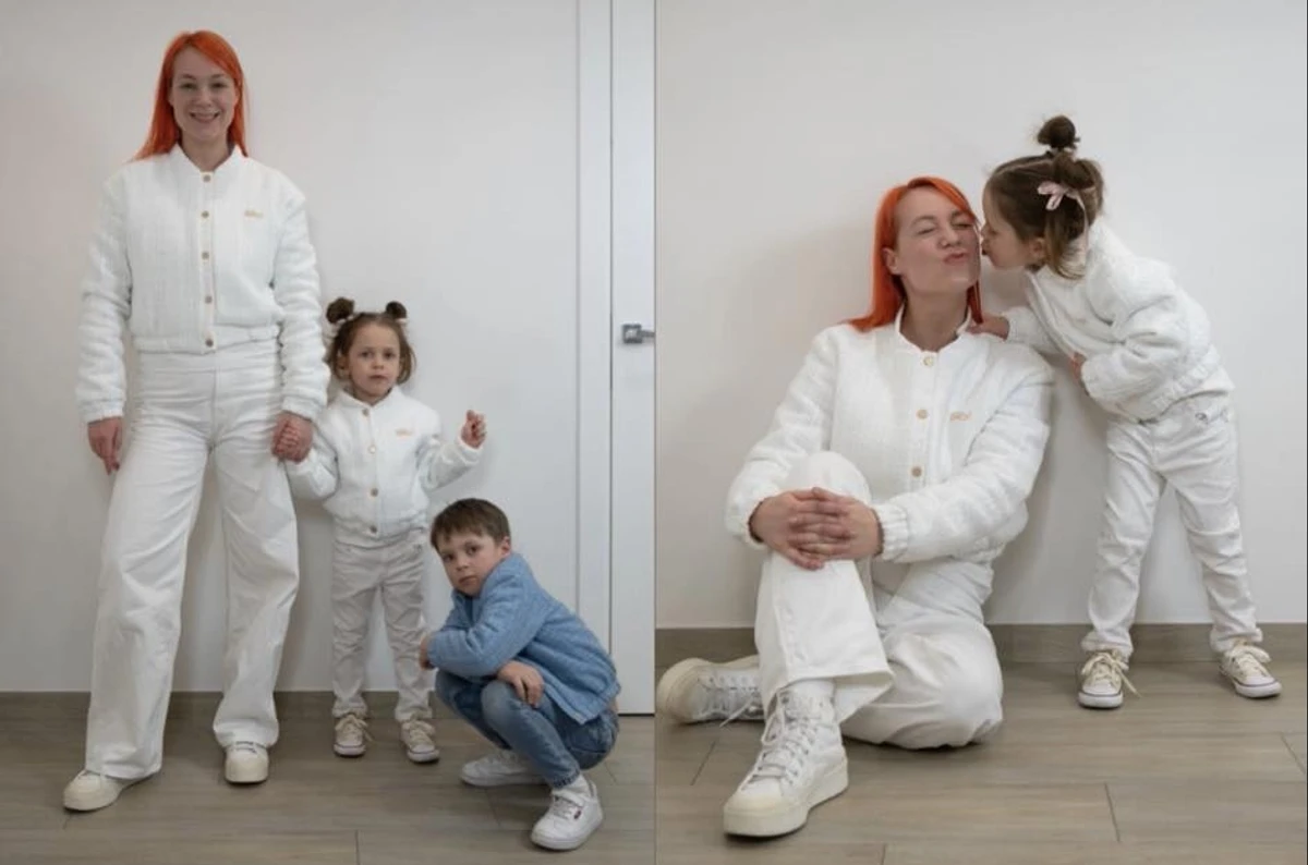 Світлана Тарабарова і її діти