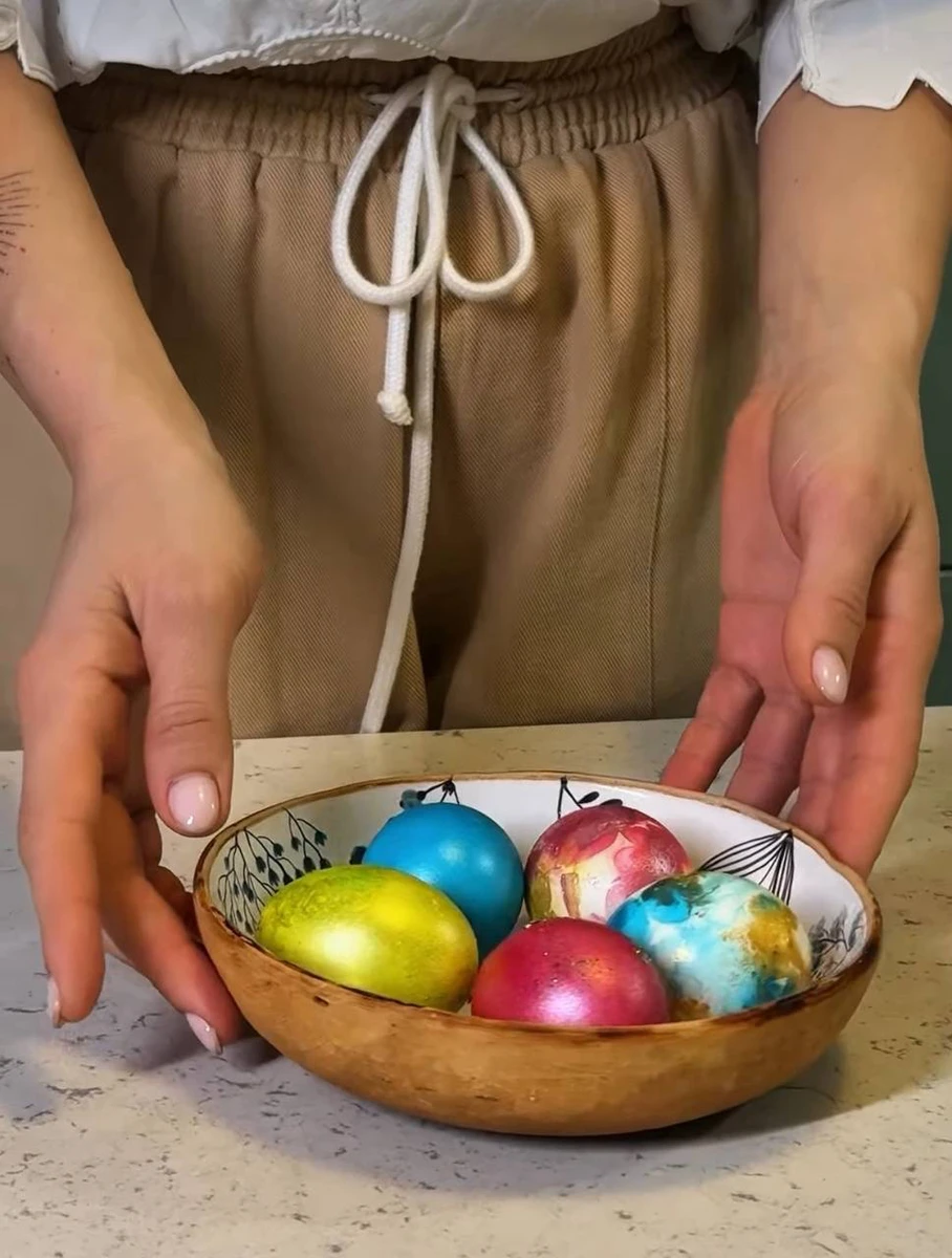 Огнєвіч показала готові крашанки