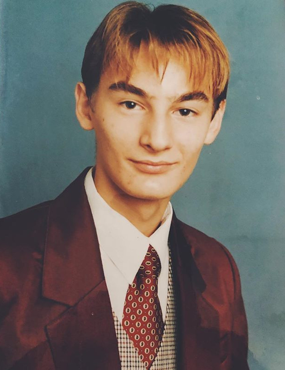 Алан Бадоєв у юності