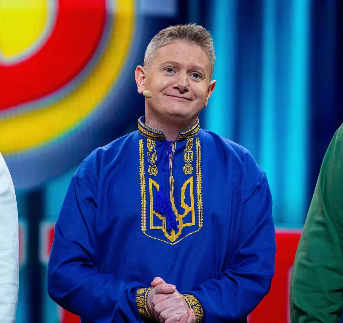 Євген Сморигін у вишиванці