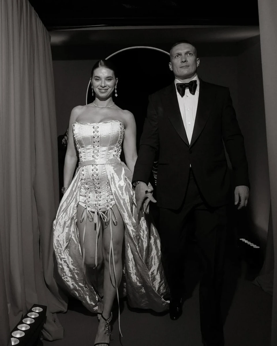 Катерина Усик та Олександр Усик