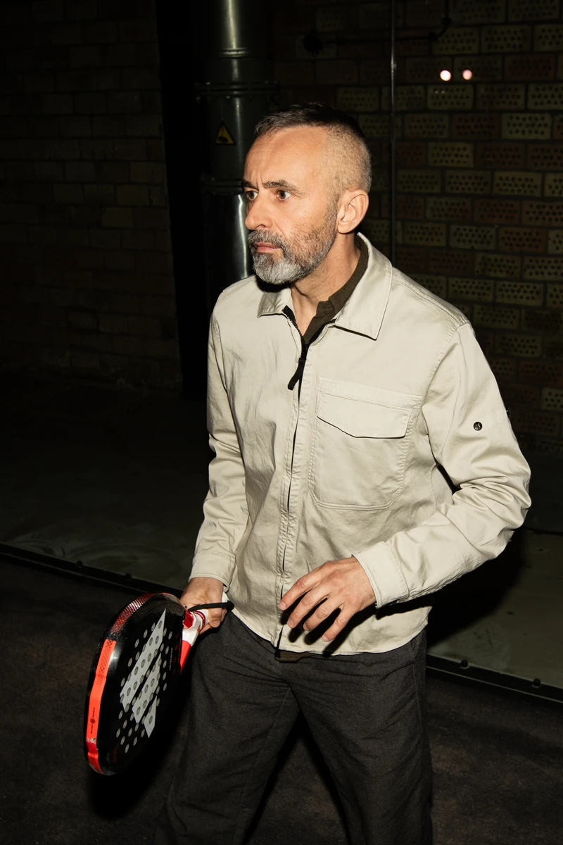 Всеволод Кожемяко на відкритті падел-клубу Світоліної