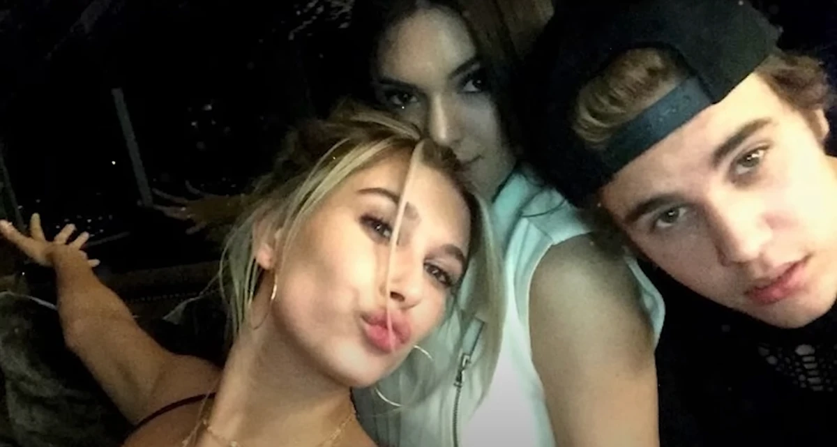 Хейлі Бібер, Кендалл Дженнер і Джастін Бібер