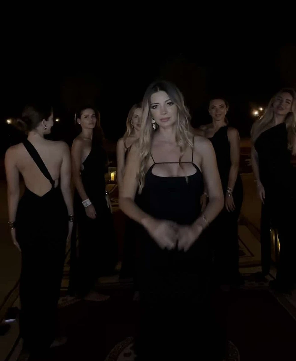 Вергельська та її подруги 