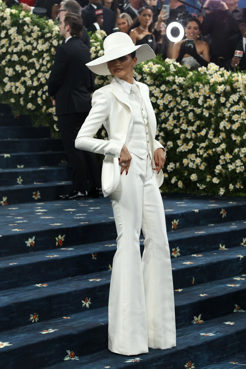 Зендея у білому на Met Gala 2025