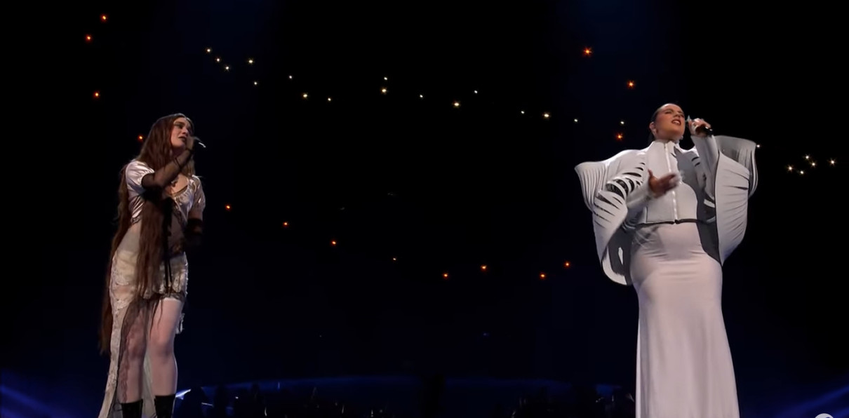 Jerry Heil sang at Eurovision-2025