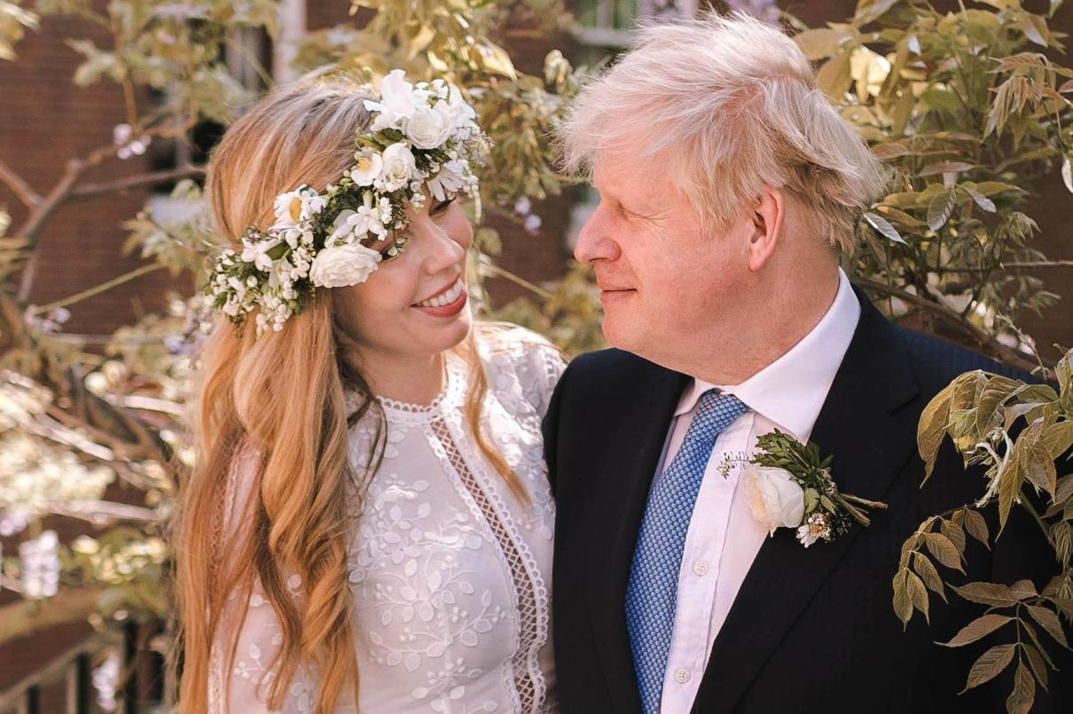 Boris Johnson and Kerry Johnson