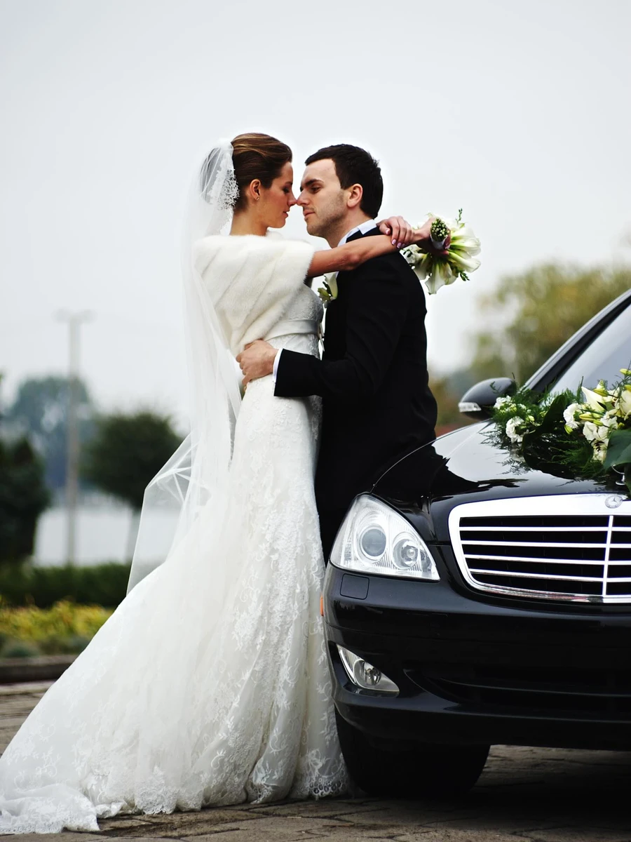 Решетніки на своєму весіллі