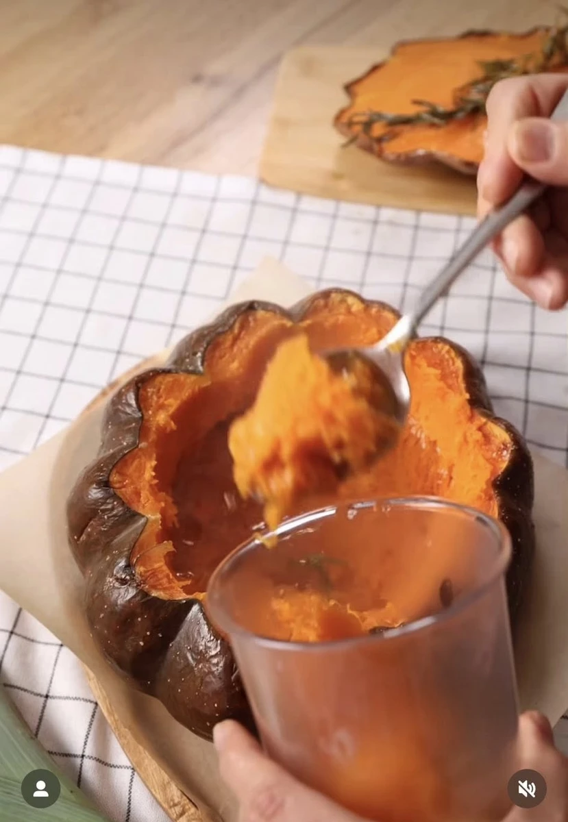 Паста з запеченого гарбуза